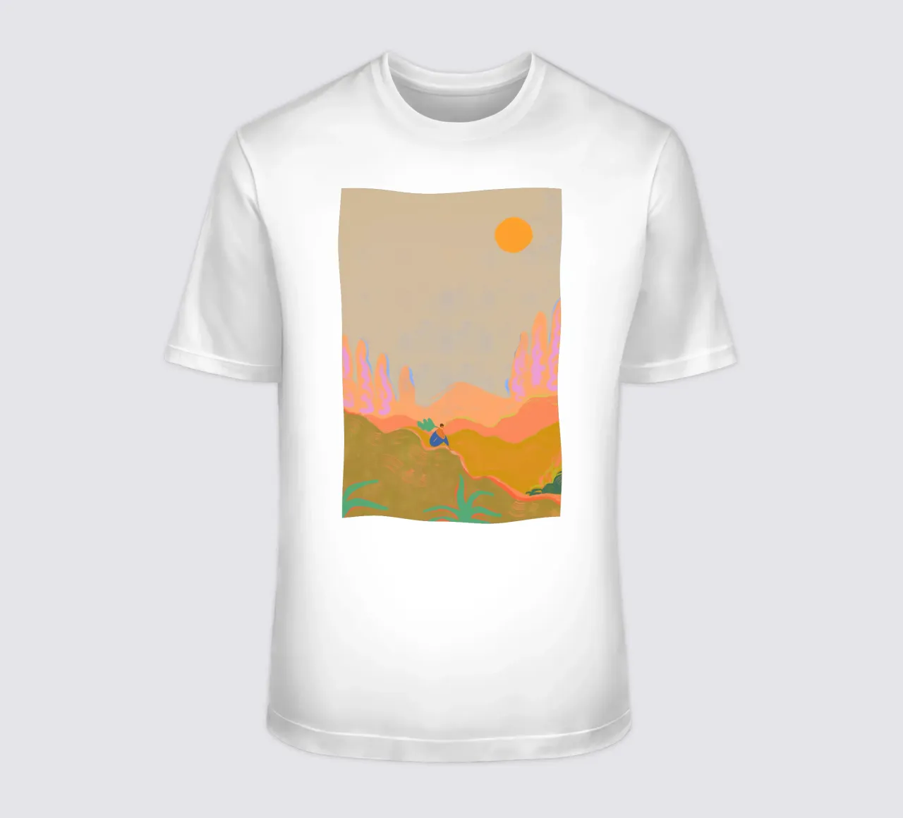 Wide open Spaces T-Shirt von Arty Guava