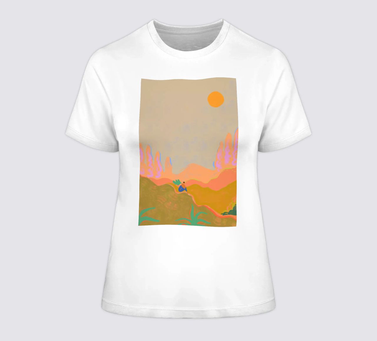 Wide open Spaces Frauen T-Shirt von Arty Guava