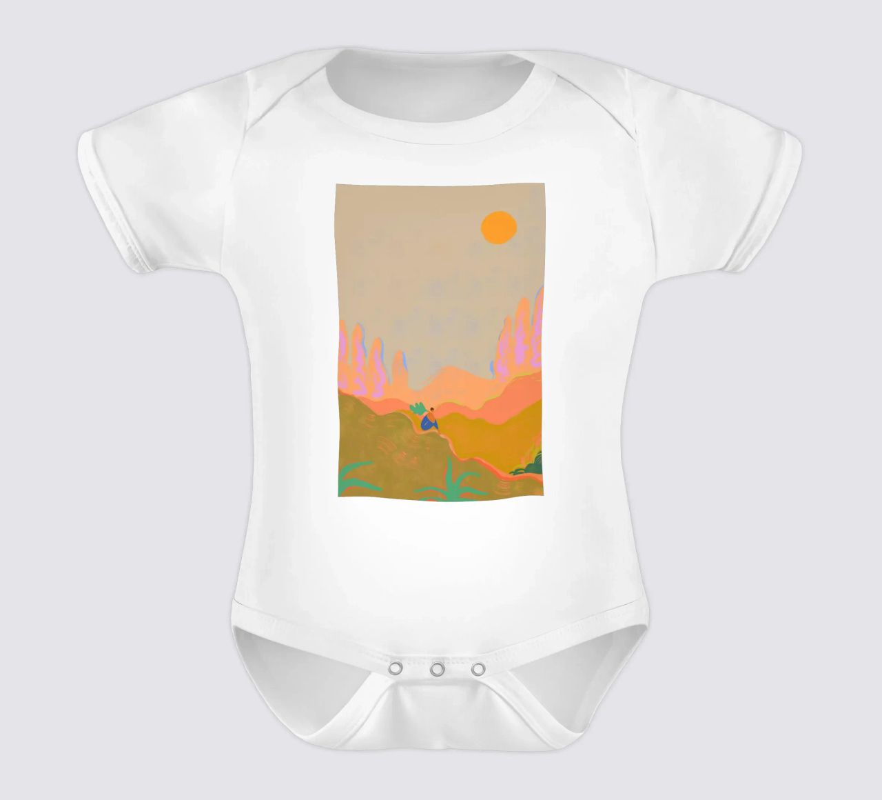 Wide open Spaces body de bebé de Arty Guava