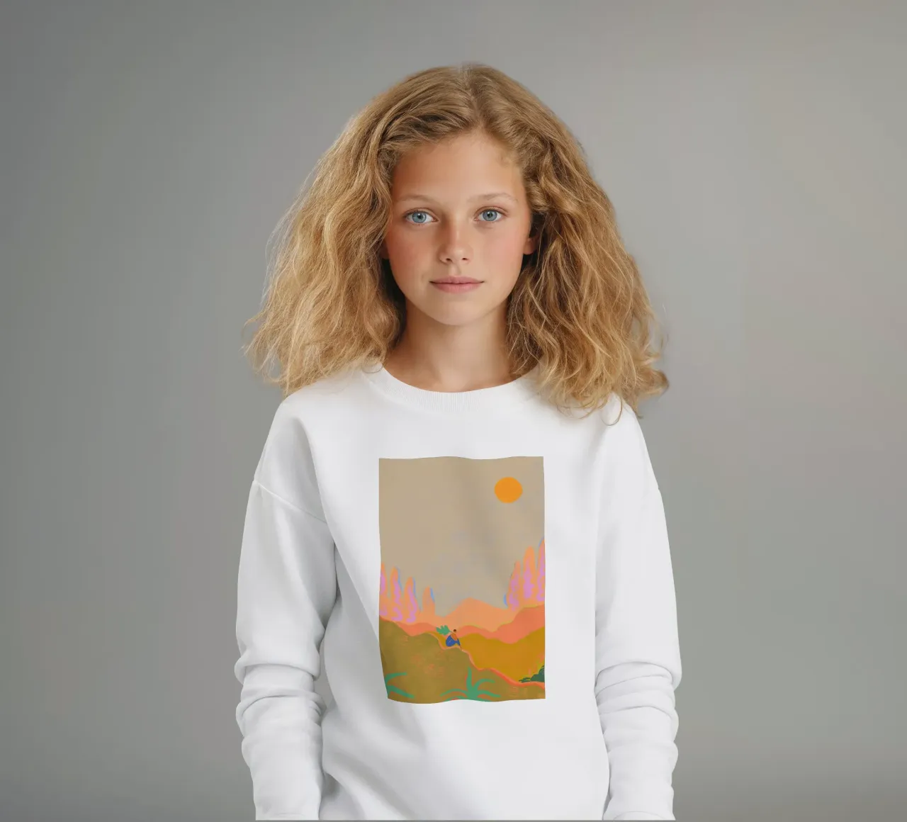 Wide open Spaces sudadera para niño de Arty Guava
