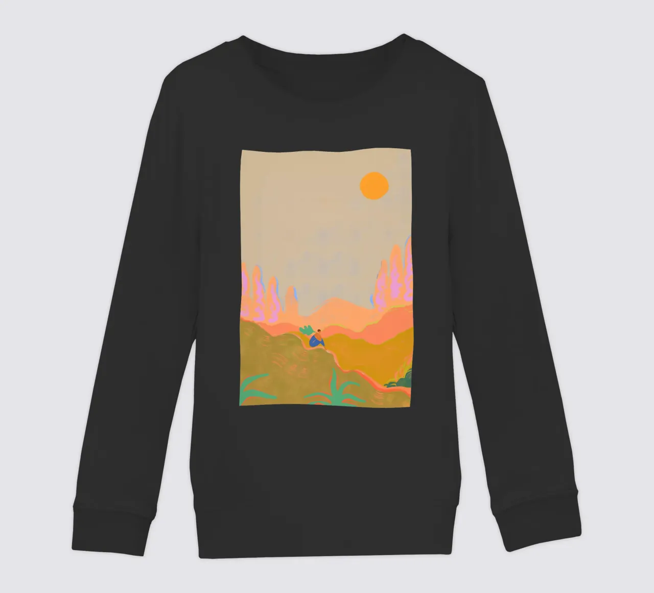 Wide open Spaces felpa bambino da Arty Guava