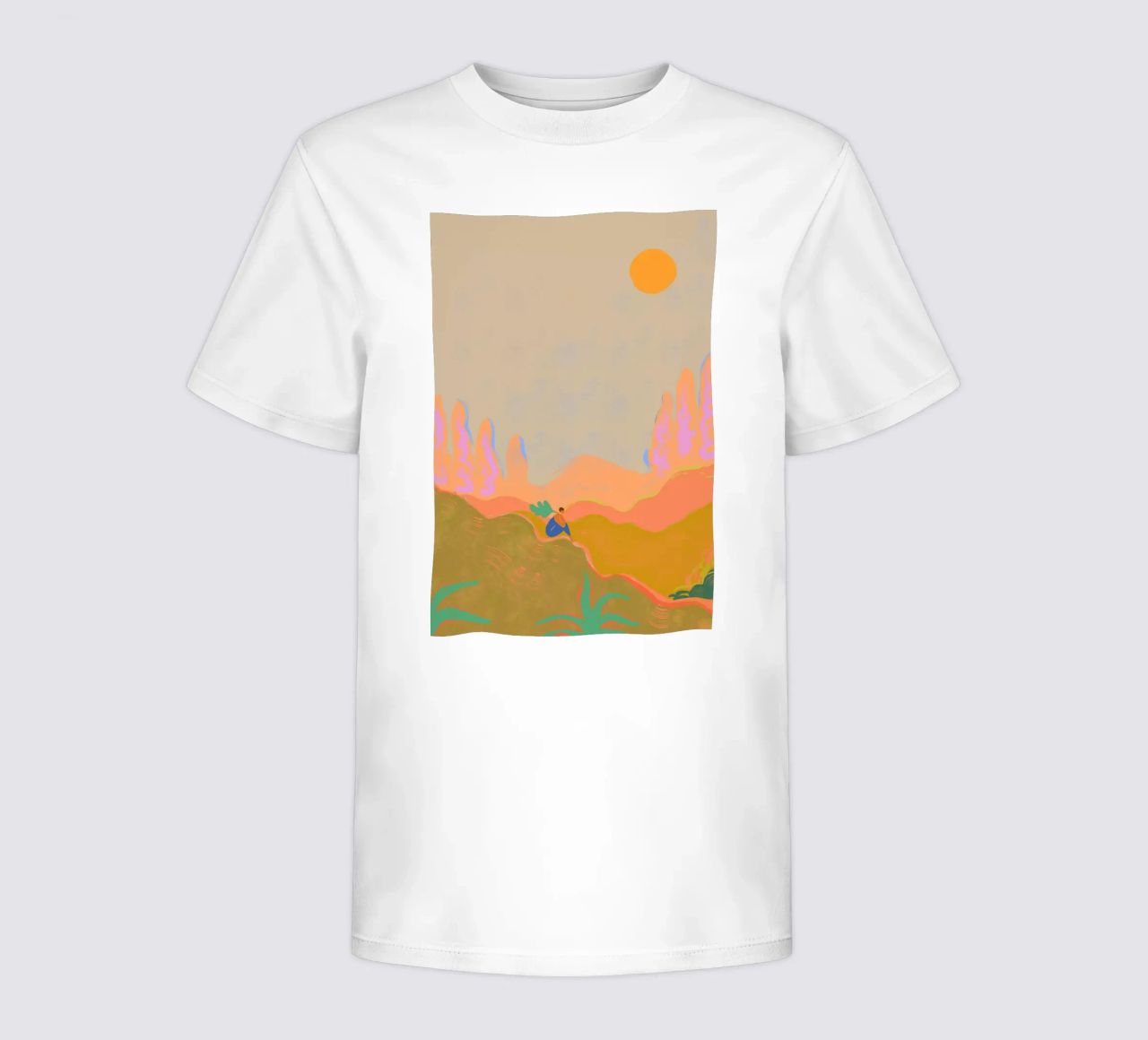 Wide open Spaces t-shirt bambini da Arty Guava