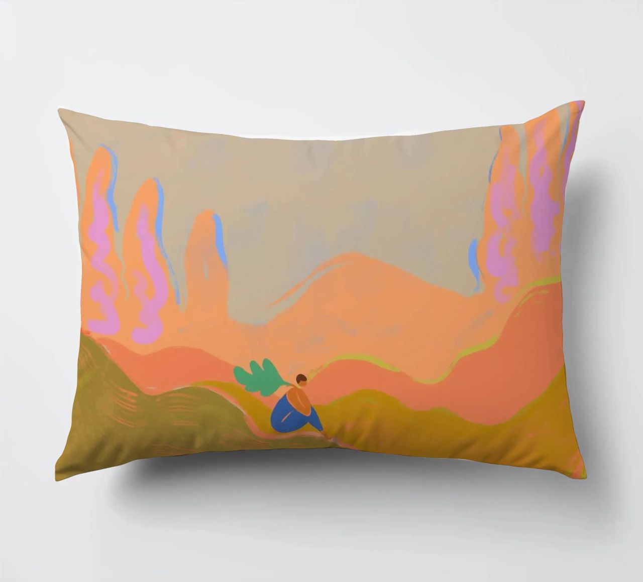 Wide open Spaces decorative cushion by Arty Guava