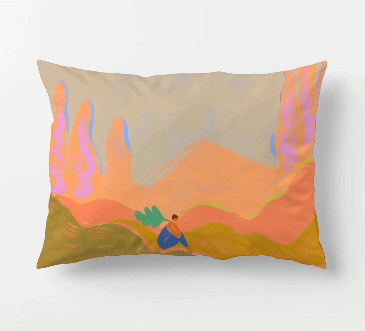 Wide open Spaces decorative cushion by Arty Guava