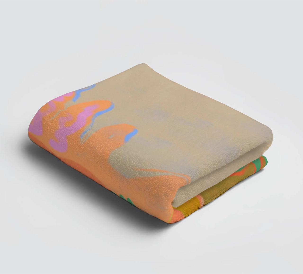 Wide open Spaces towel by Arty Guava