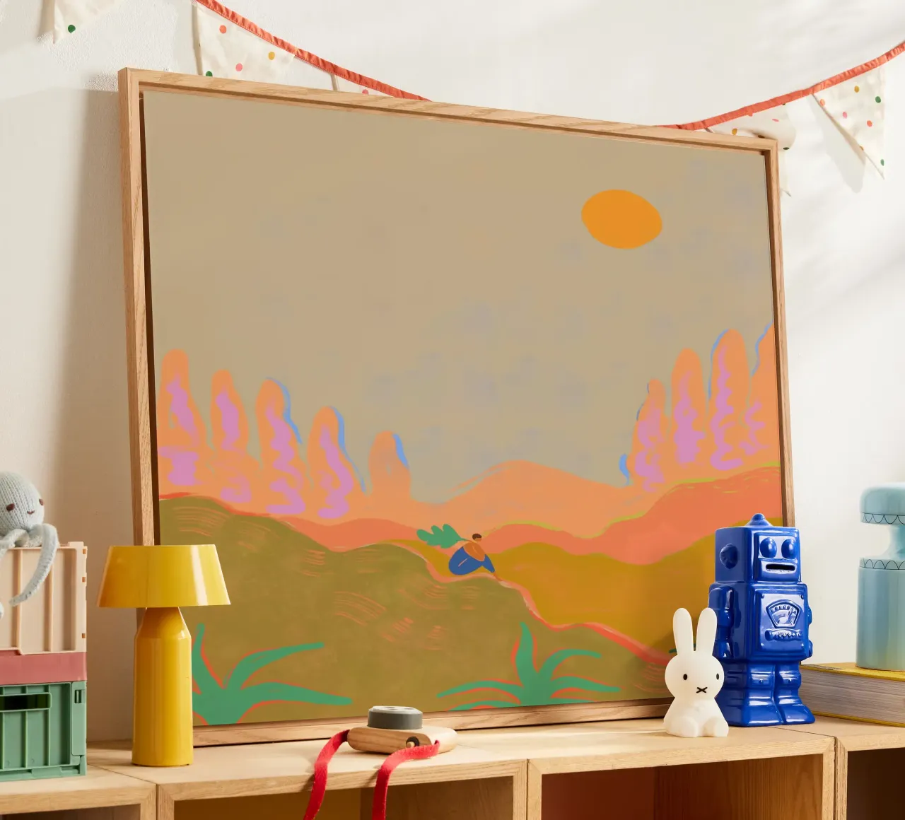 Wide open Spaces acryl van Arty Guava