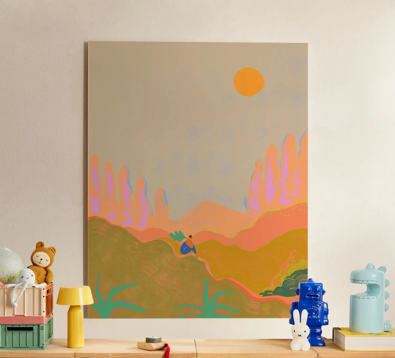 Wide open Spaces Acryl-Glas von Arty Guava