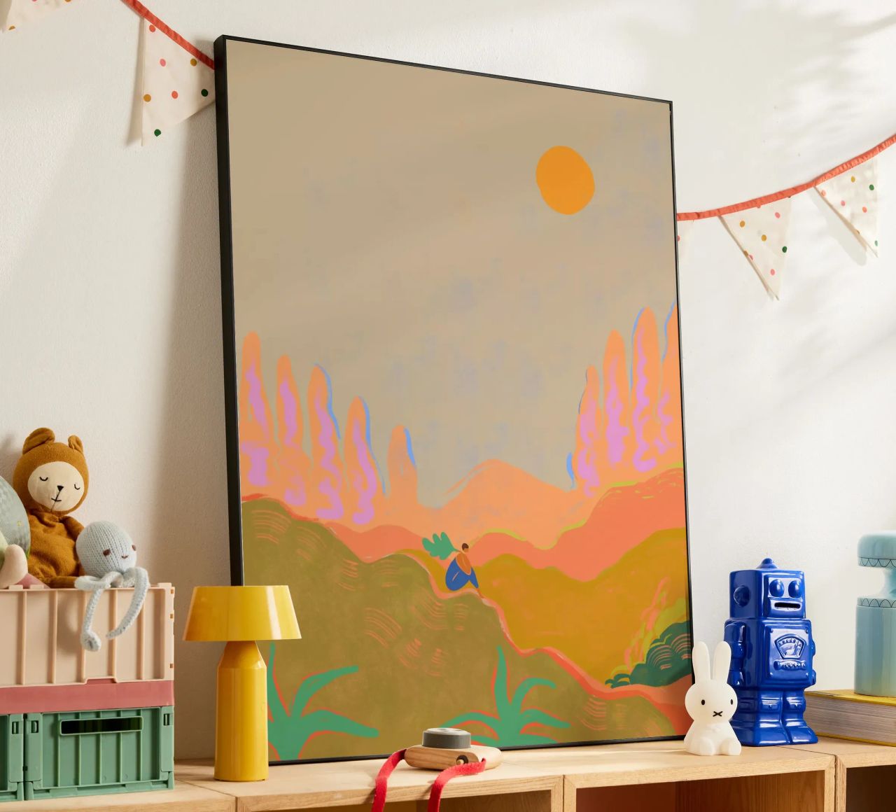 Wide open Spaces alluminio dibond da Arty Guava