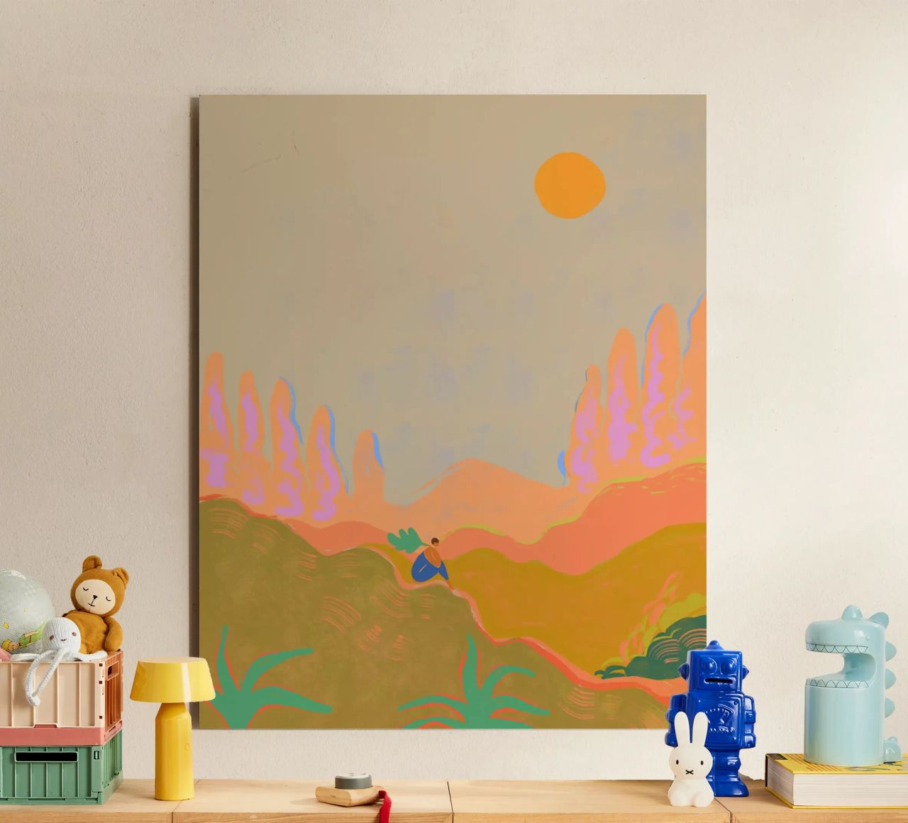Wide open Spaces alluminio dibond da Arty Guava