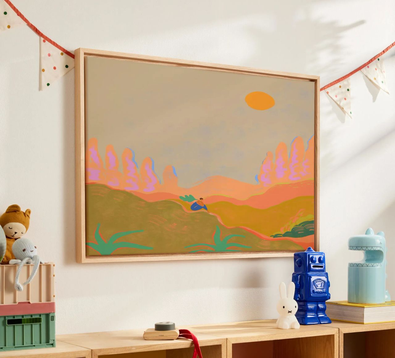 Wide open Spaces canvas by Arty Guava