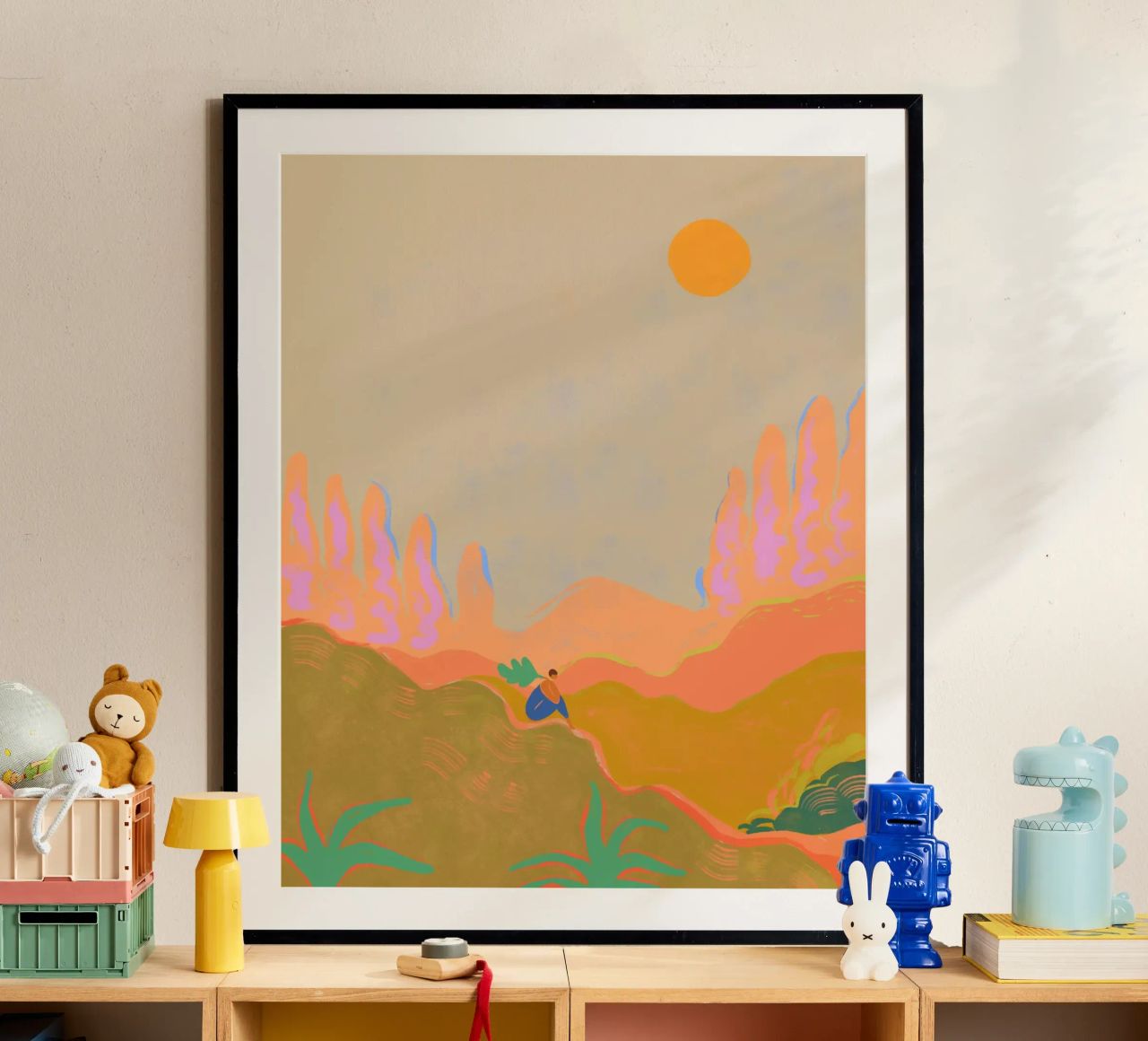 Wide open Spaces Poster von Arty Guava