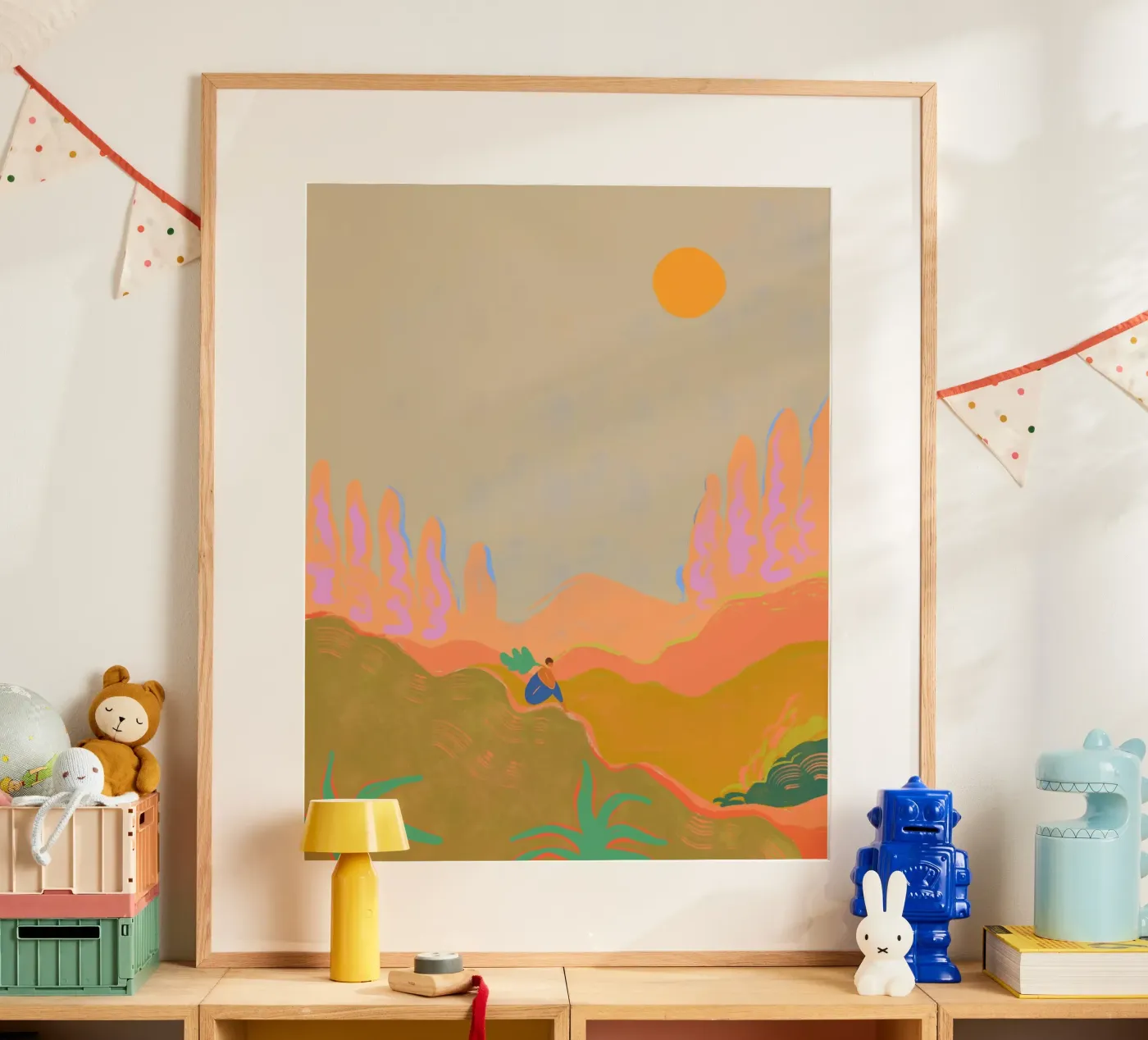 Wide open Spaces poster da Arty Guava