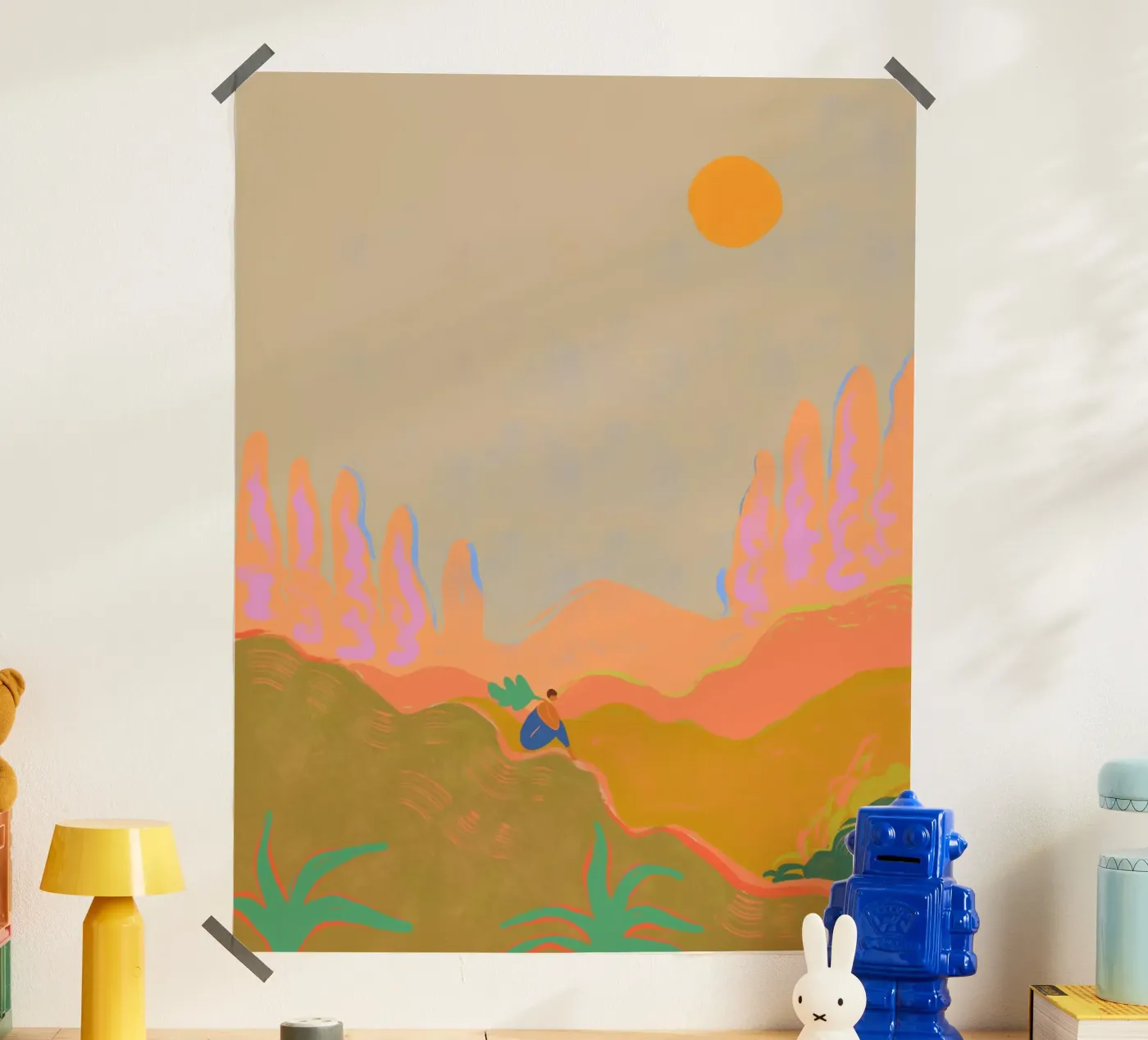 Wide open Spaces poster da Arty Guava