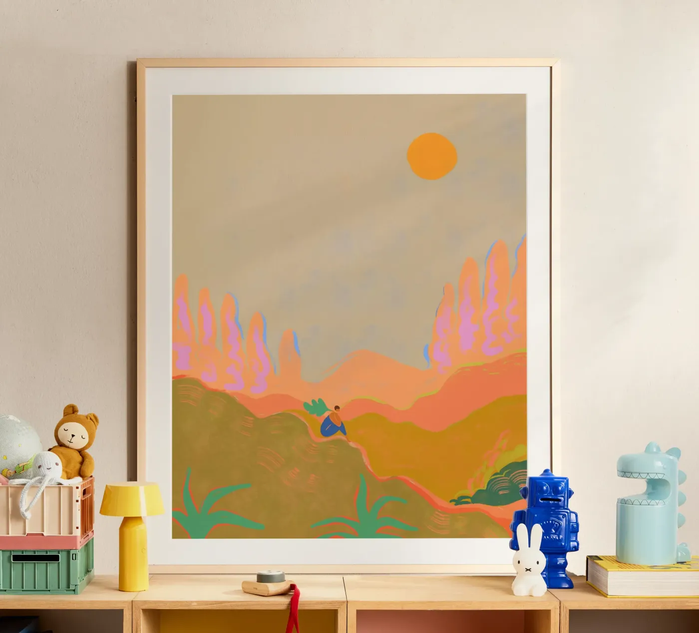 Wide open Spaces poster da Arty Guava
