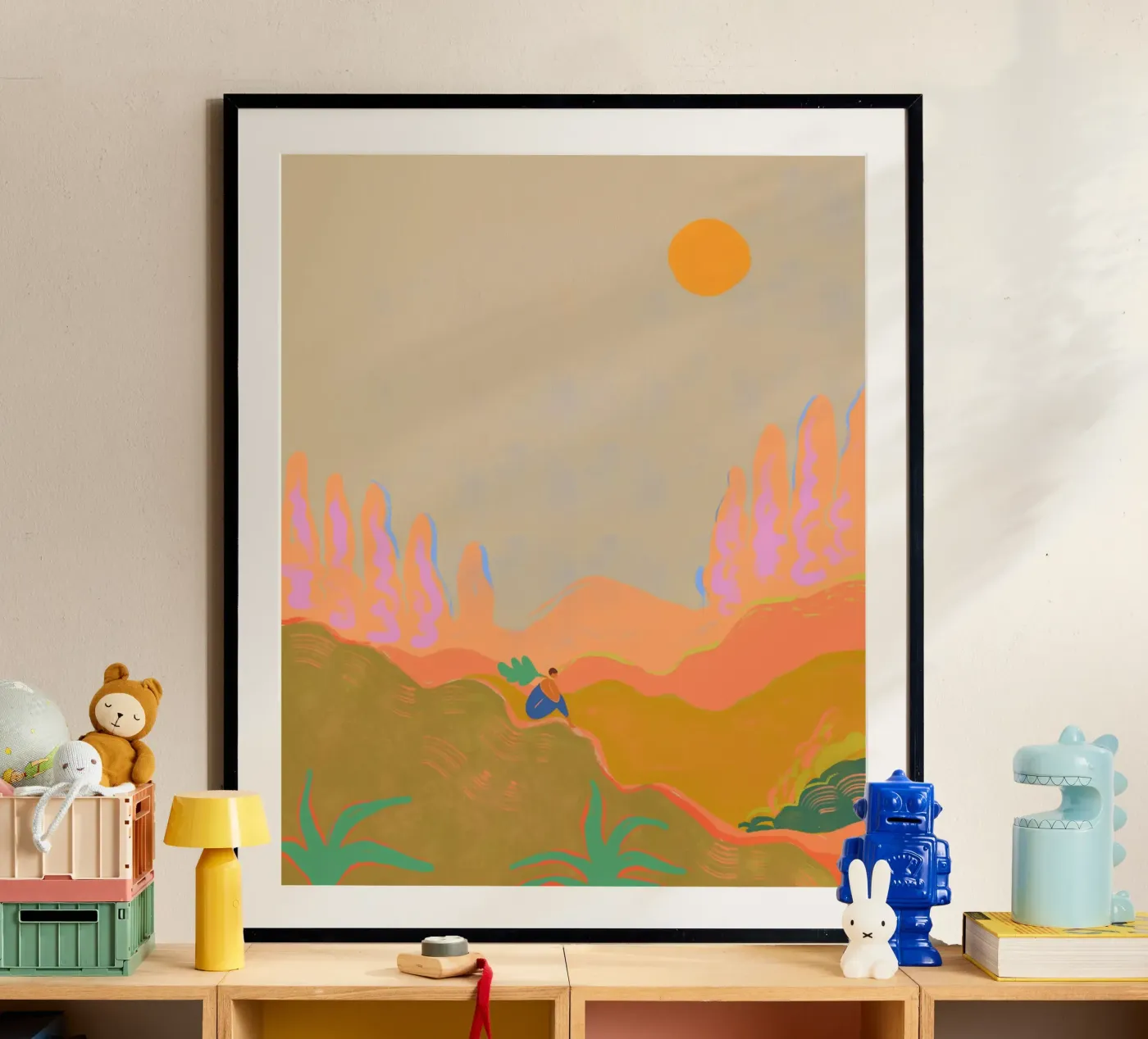 Wide open Spaces poster da Arty Guava