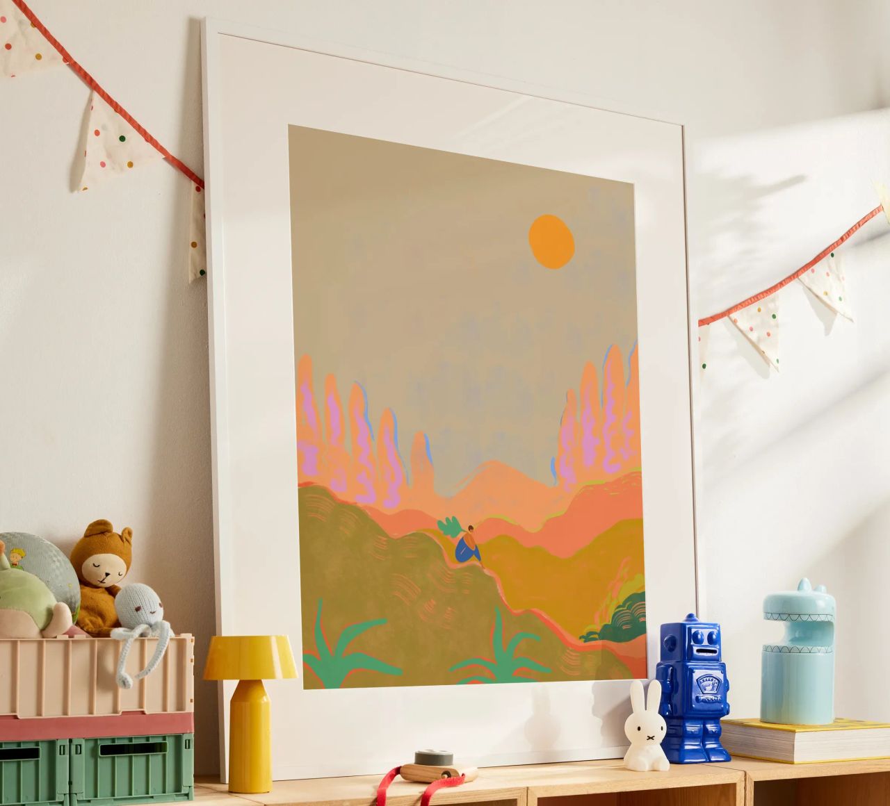 Wide open Spaces Poster von Arty Guava