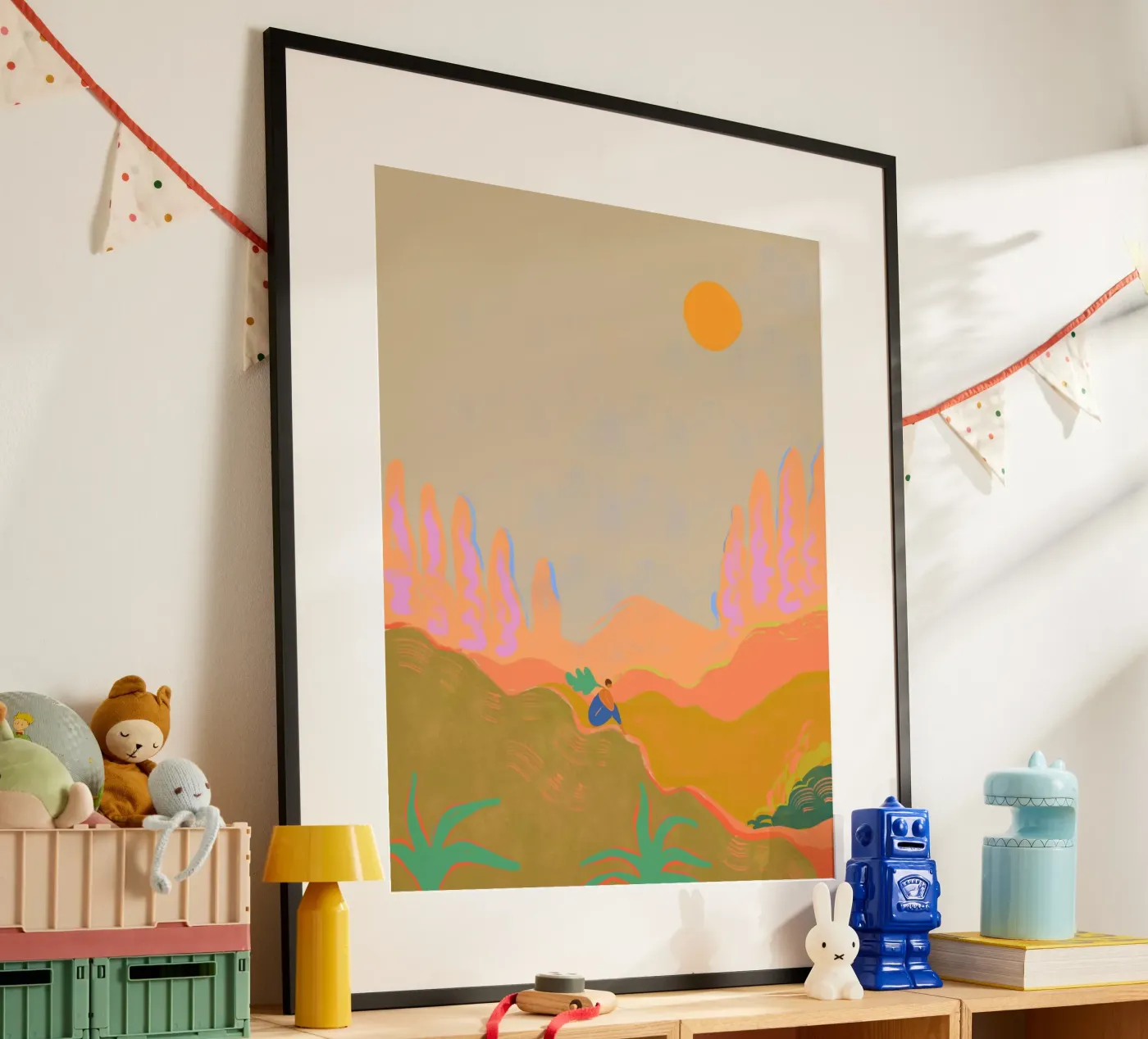 Wide open Spaces poster da Arty Guava