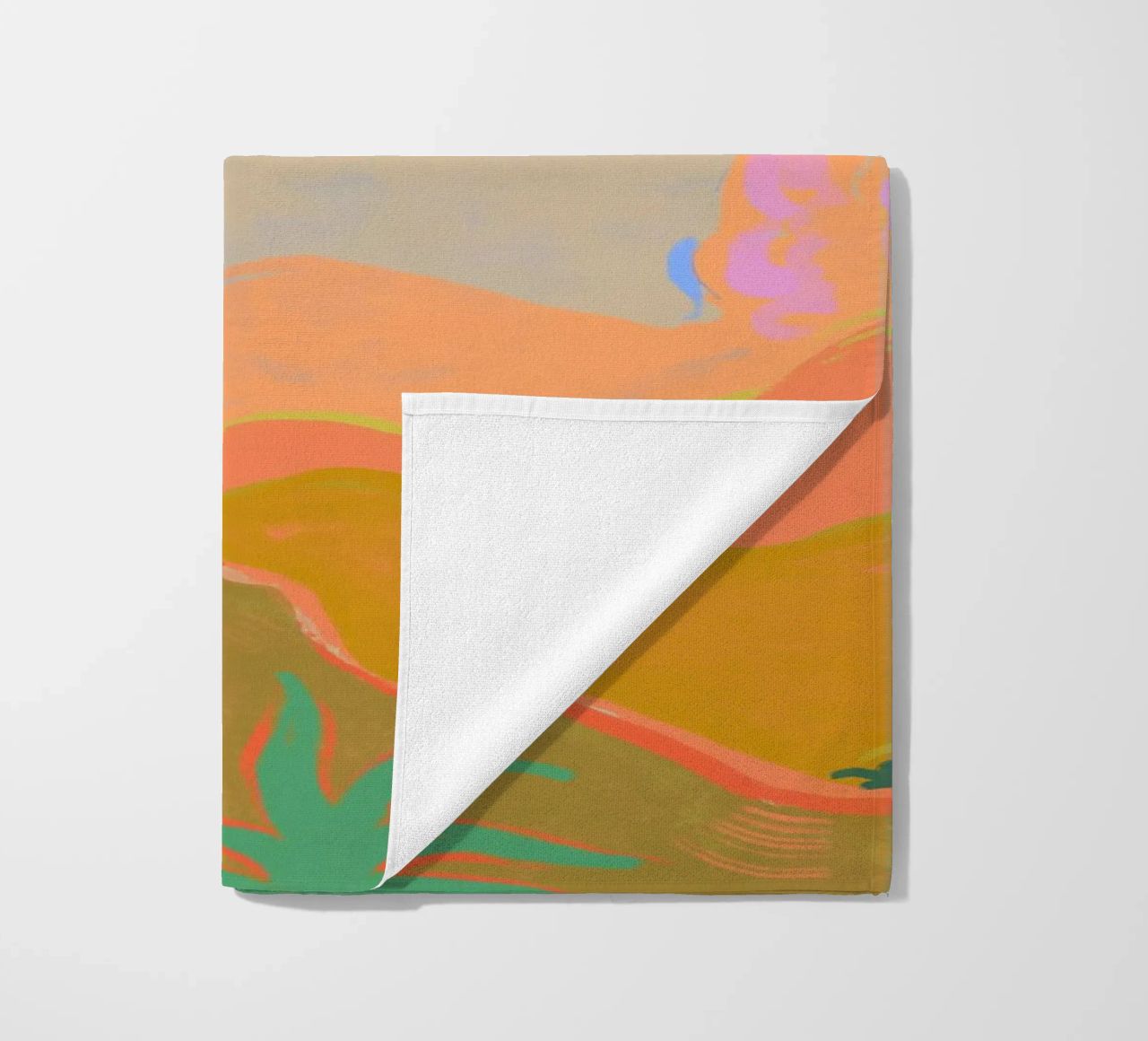 Wide open Spaces beach towel by Arty Guava