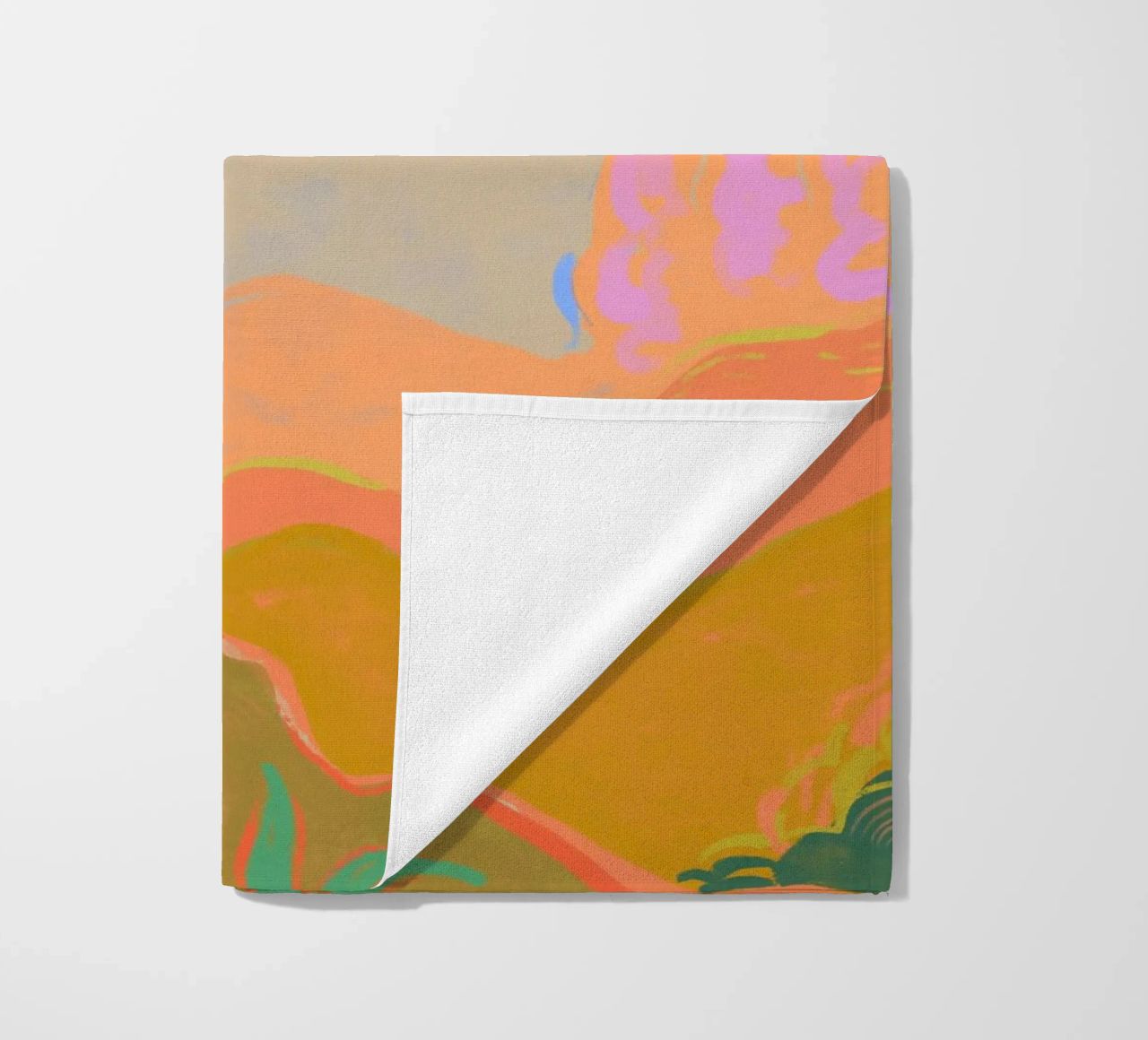Wide open Spaces beach towel by Arty Guava