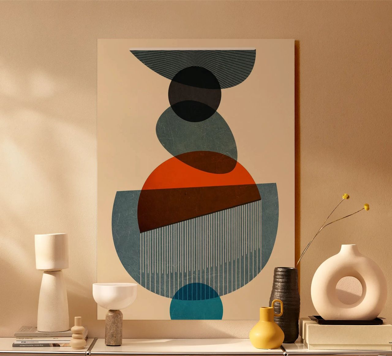 forme geometriche cerchi triangoli plexiglass da Matthew W Smith