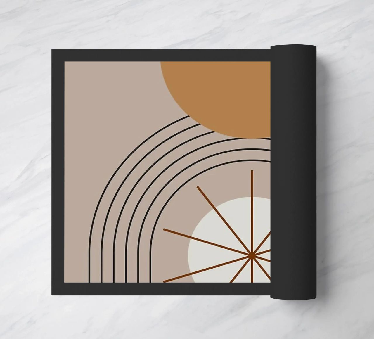 semicerchi stelle linee curve zerbino da Matthew W Smith