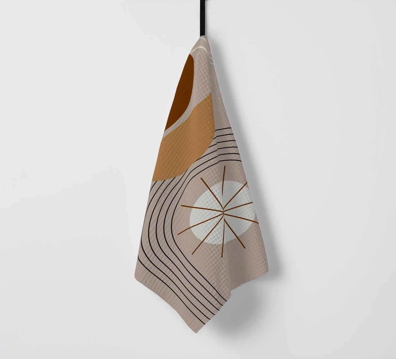 semicerchi stelle linee curve canovaccio da cucina da Matthew W Smith