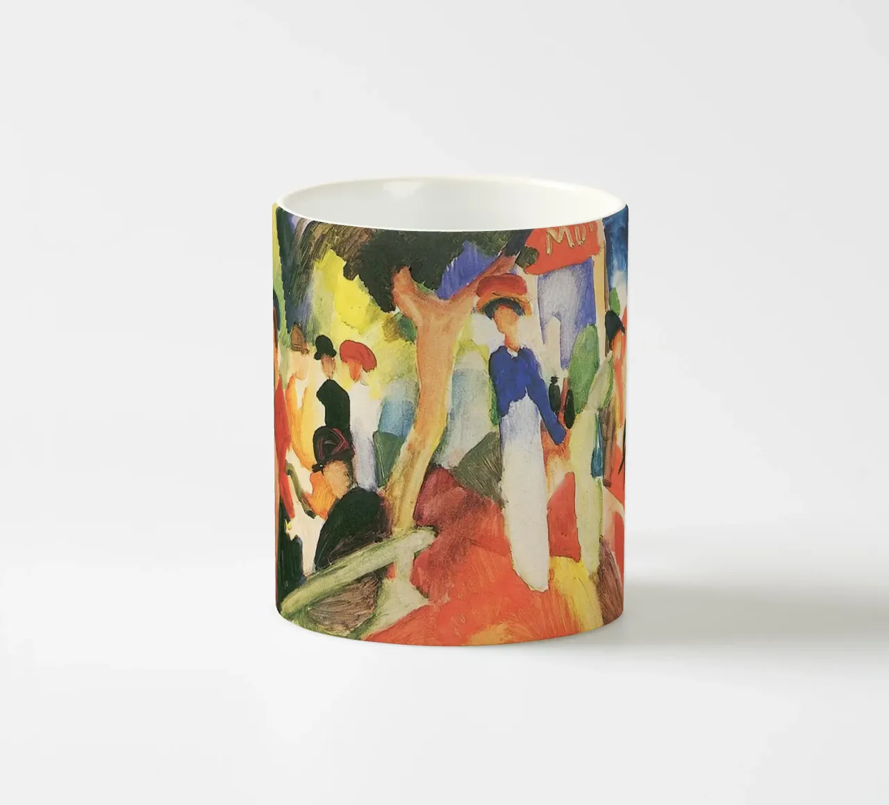 atmosfera in un negozio di cappelli tazza in ceramica da alexander art