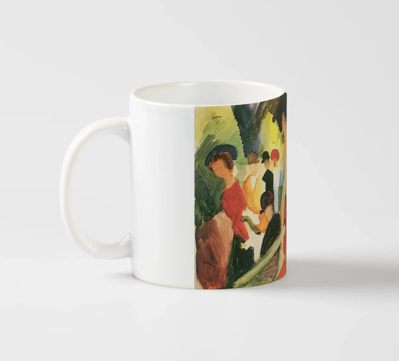 atmosfera in un negozio di cappelli tazza in ceramica da alexander art