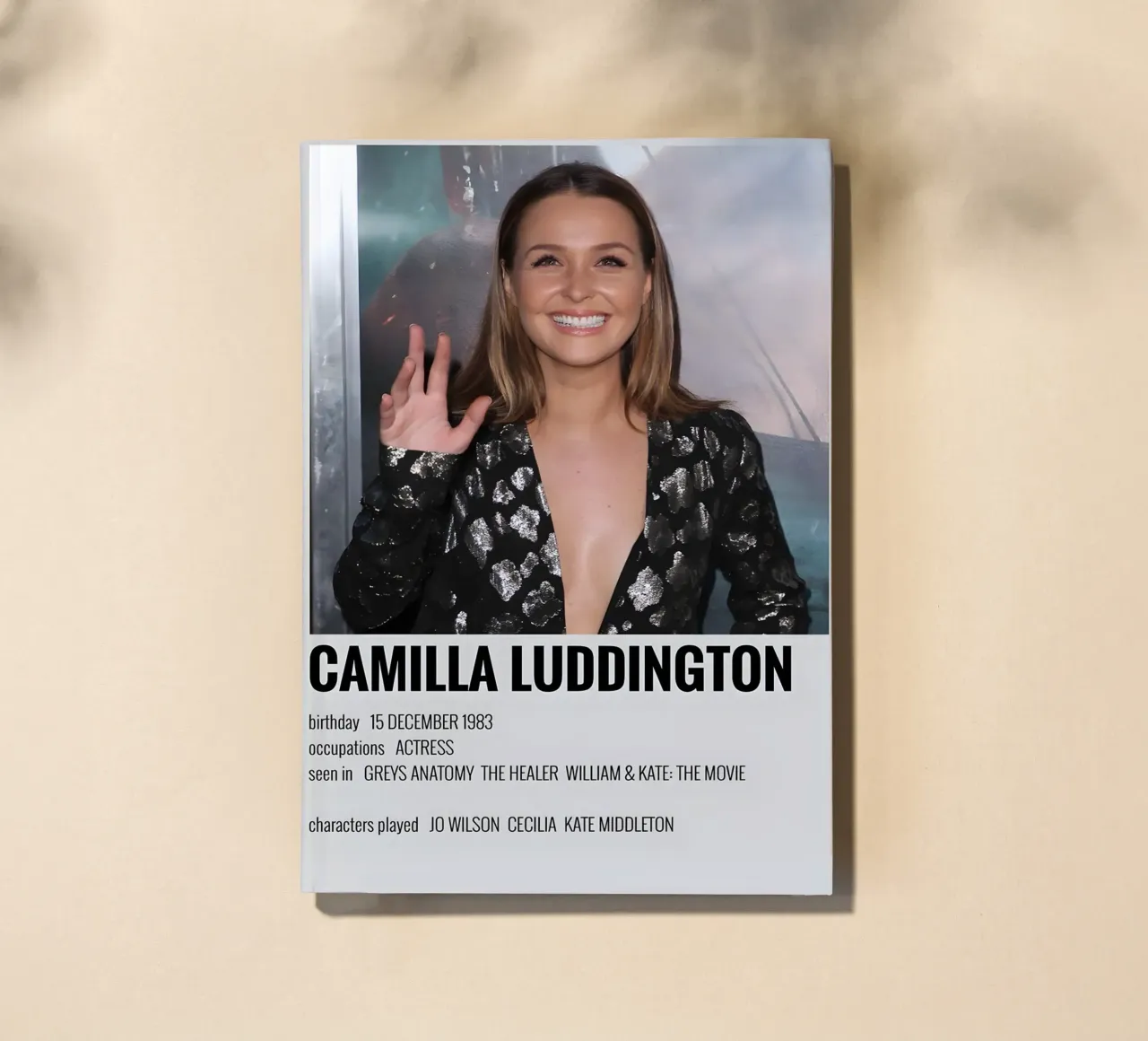 CAMILLA LUDDINGTON notebook by MVFminimalist