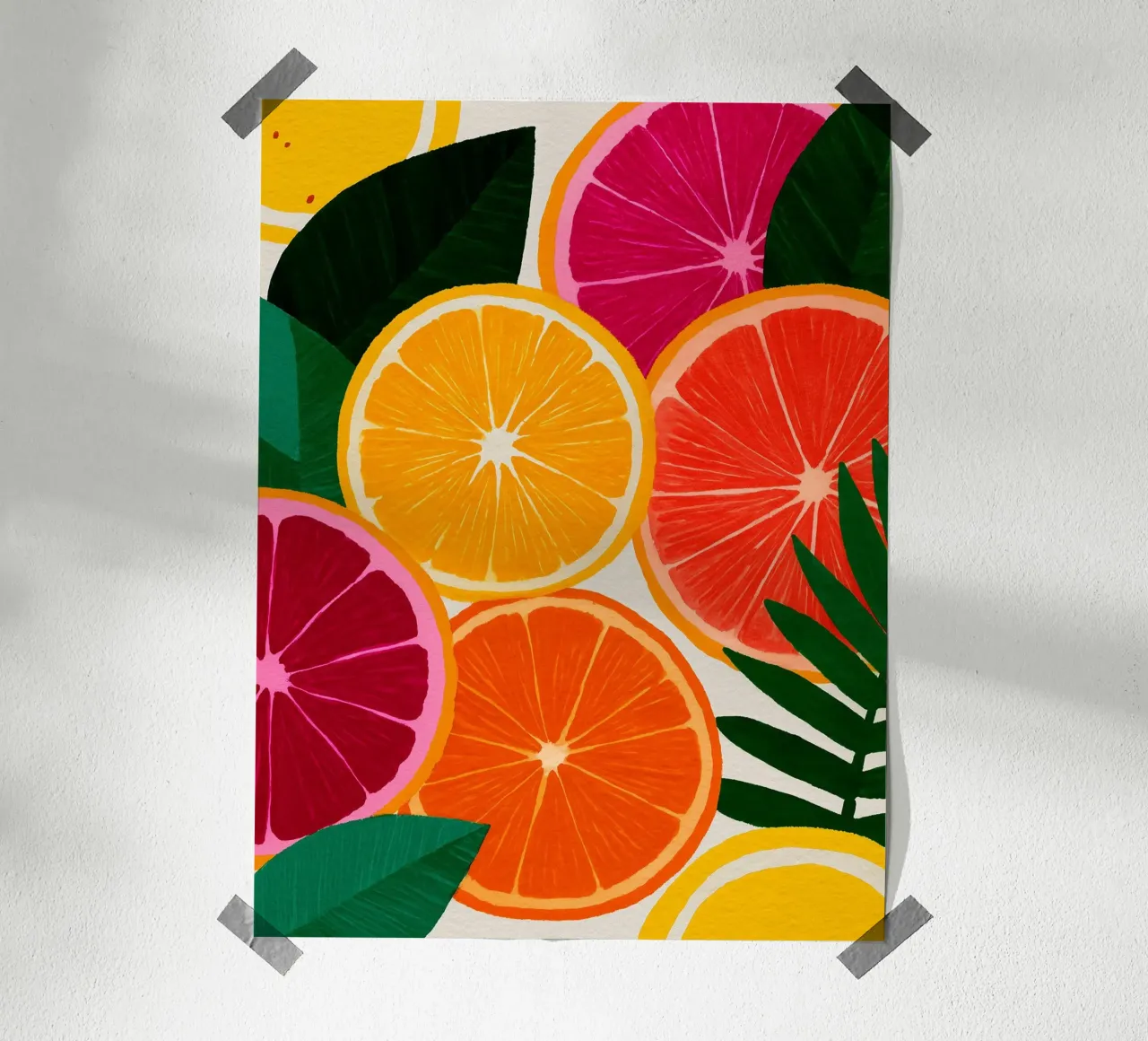Fette di agrumi in festa carta hahnemühle da Spice & Style