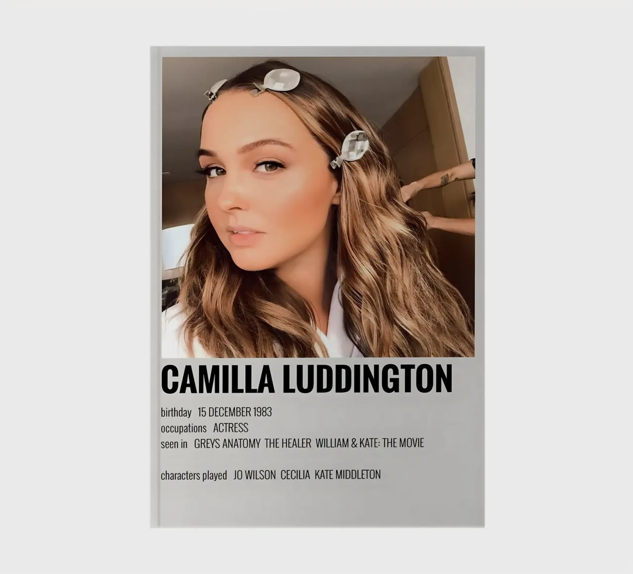 CAMILLA LUDDINGTON notebook by MVFminimalist
