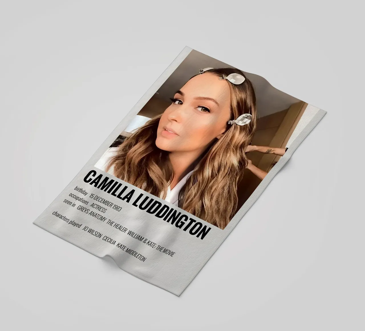CAMILLA LUDDINGTON telo mare da MVFminimalist
