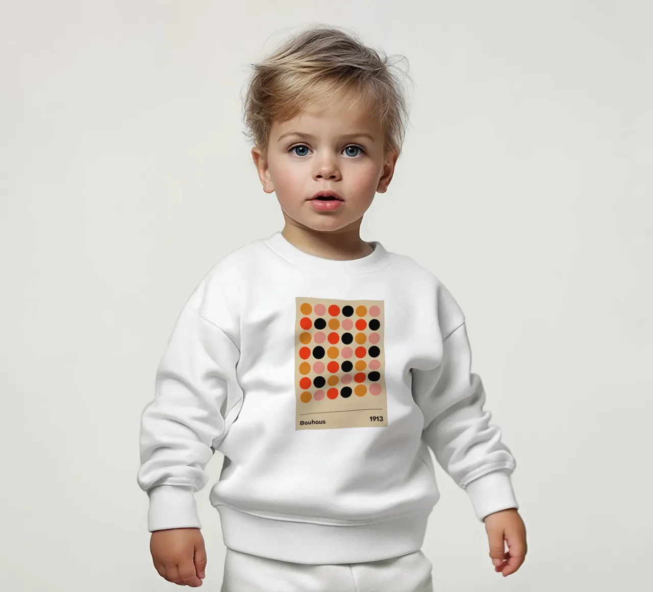 Bauhaus felpa neonato da Brooke