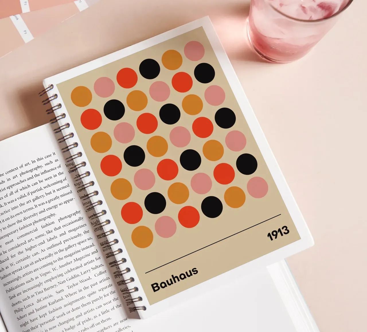 Bauhaus spiral notebook by Brooke