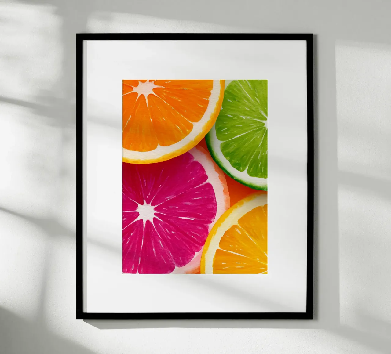 Fette luminose di agrumi poster da Spice & Style