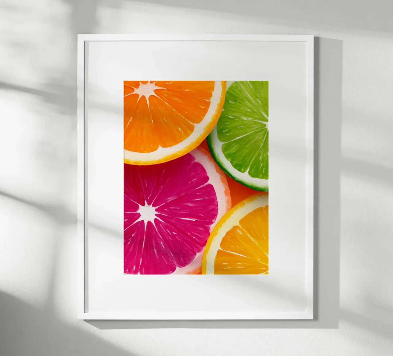 Fette luminose di agrumi poster da Spice & Style