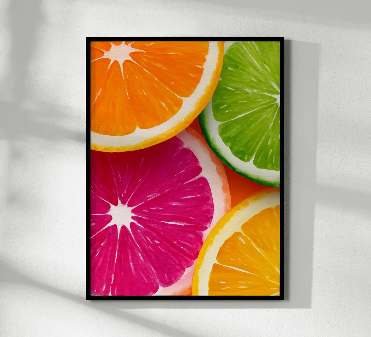 Fette luminose di agrumi poster da Spice & Style