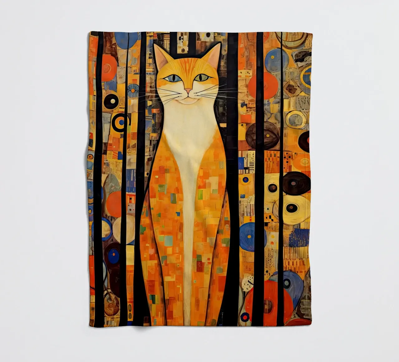 Kat abstract coperta in pile da Imagine