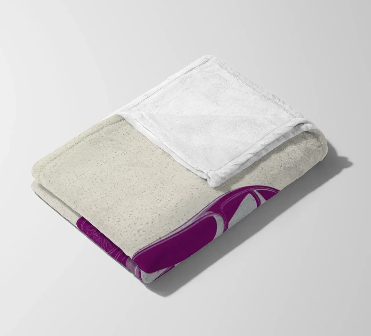 Aston fleece blanket by Cranio Dsgn