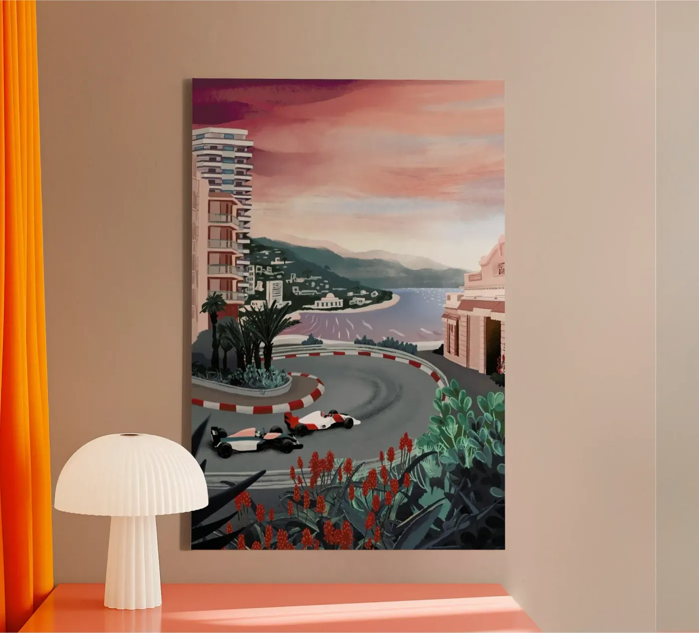 Monaco canvas van Goed Blauw