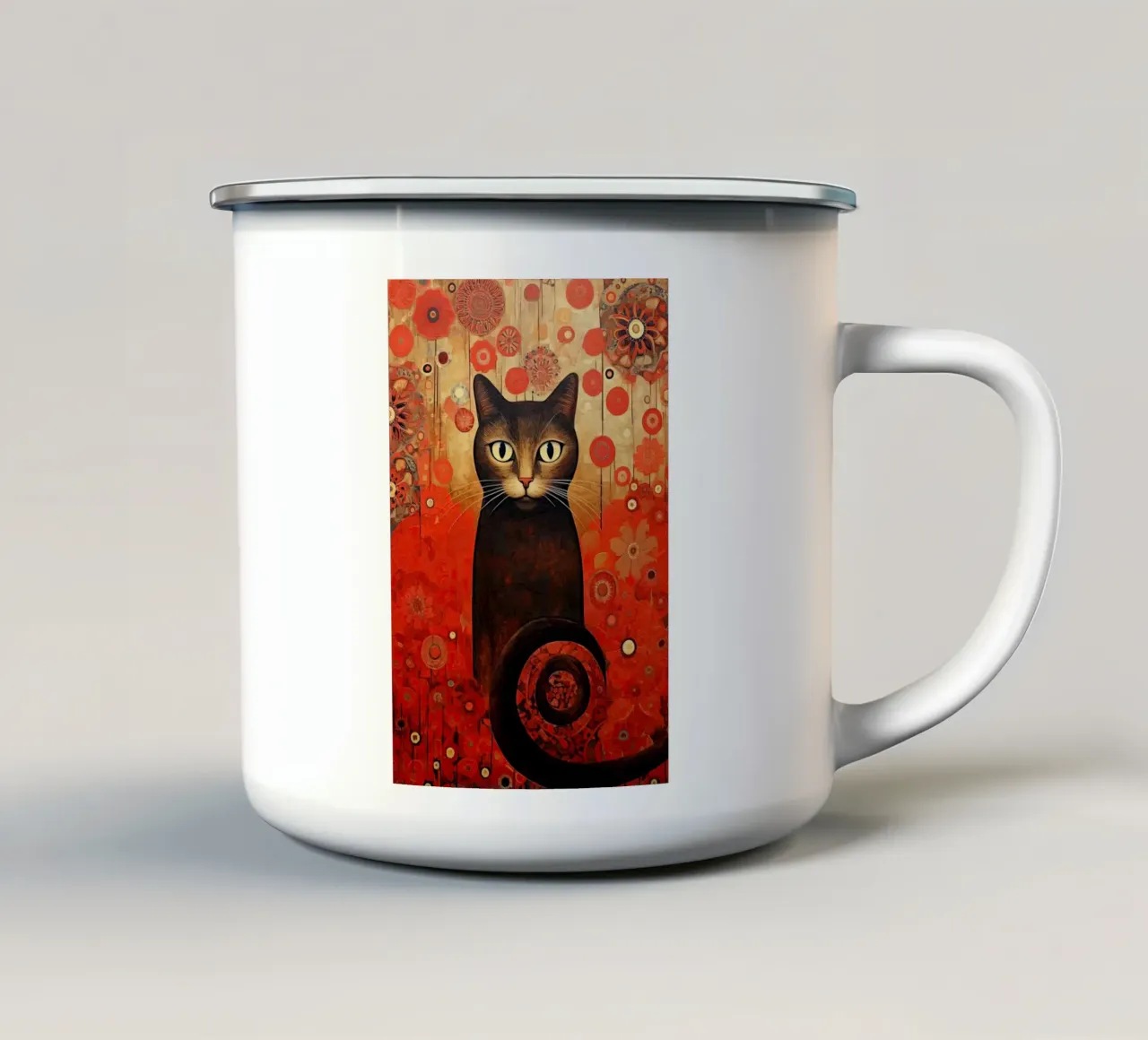 Arte da parete di Imagine tazza in smalto da Imagine