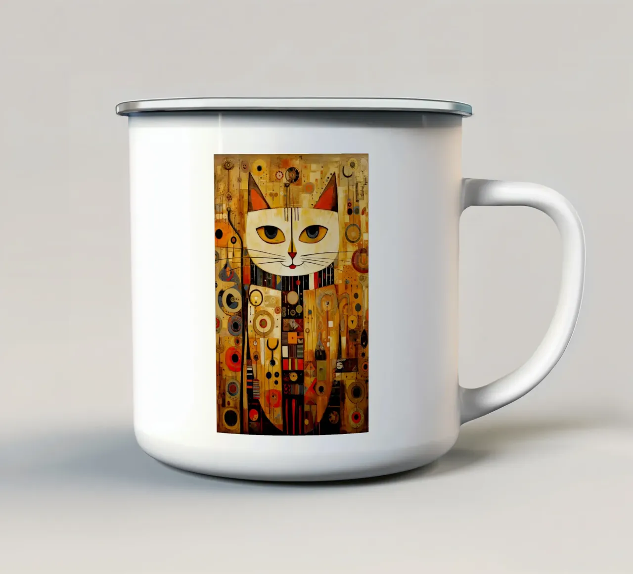 Arte da parete di Imagine tazza in smalto da Imagine