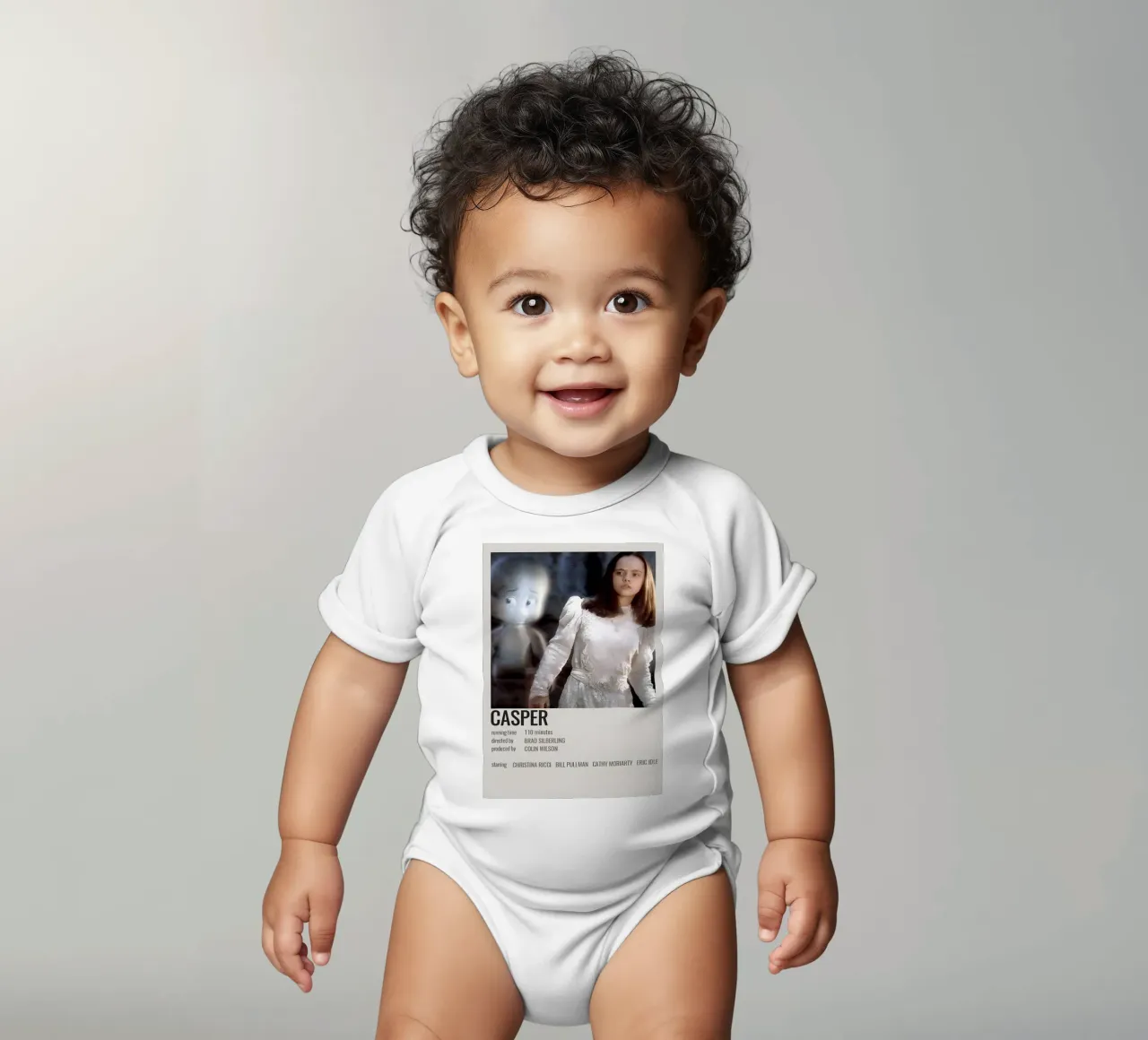 CASPER body neonato maniche corte da MVFminimalist