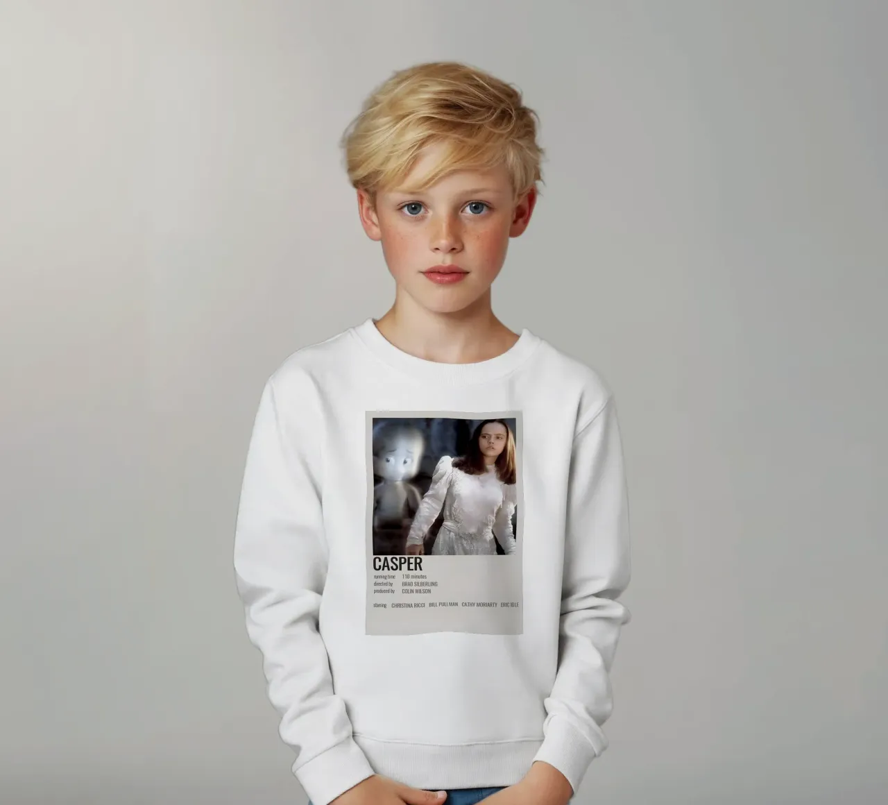 CASPER felpa bambino da MVFminimalist