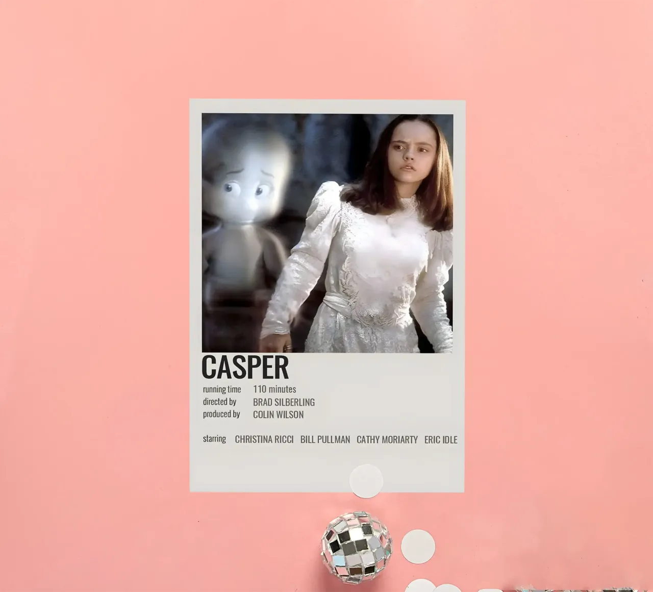 CASPER sticker by MVFminimalist