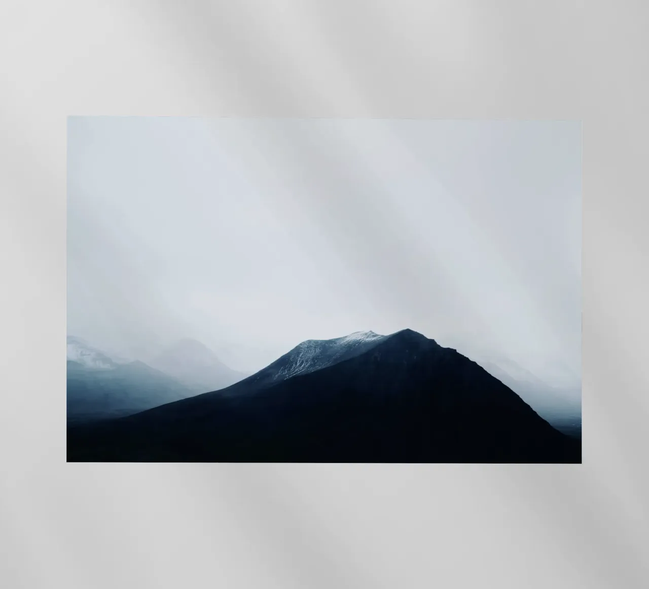 Iceland Black Mountain backlit film by KISSA STUDIO