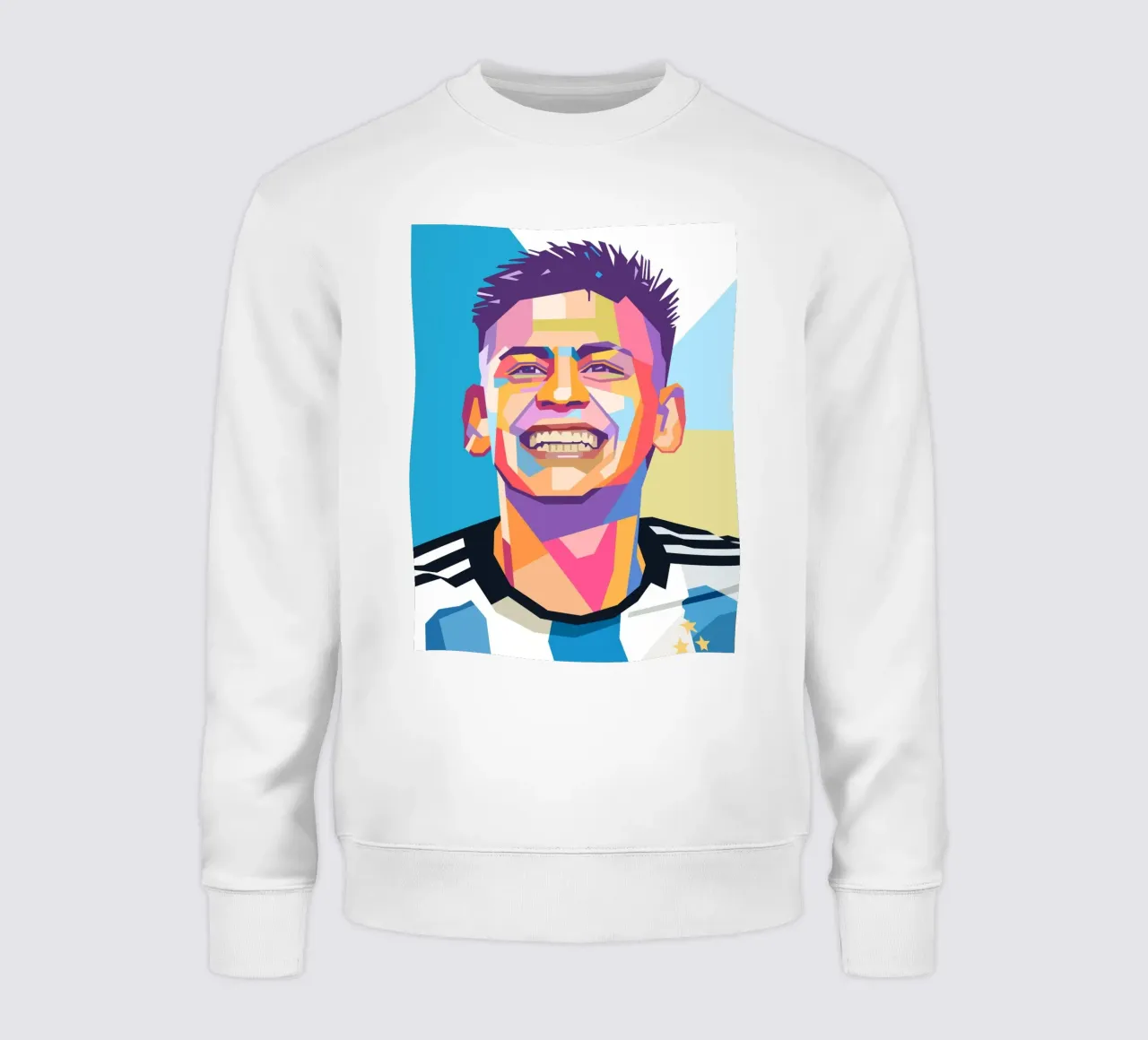 Claudio Echeverri pop art portrait felpa da Hantamrata
