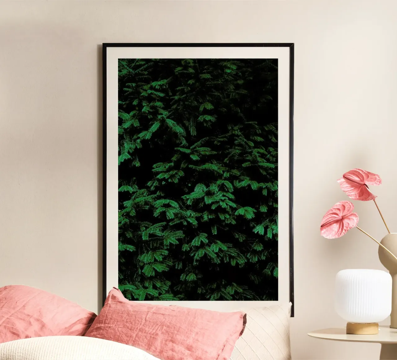 Coniferous Shrub poster da Sebastian Hilgetag