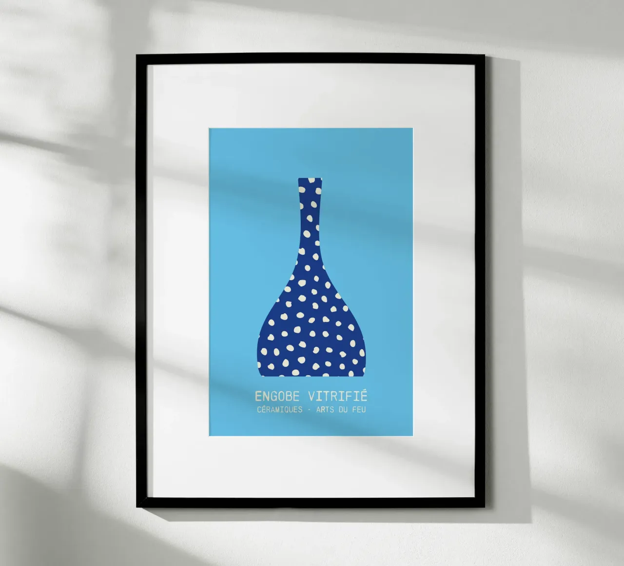 collection céramiques - engobe vitrifié poster da STUDIO 4H37
