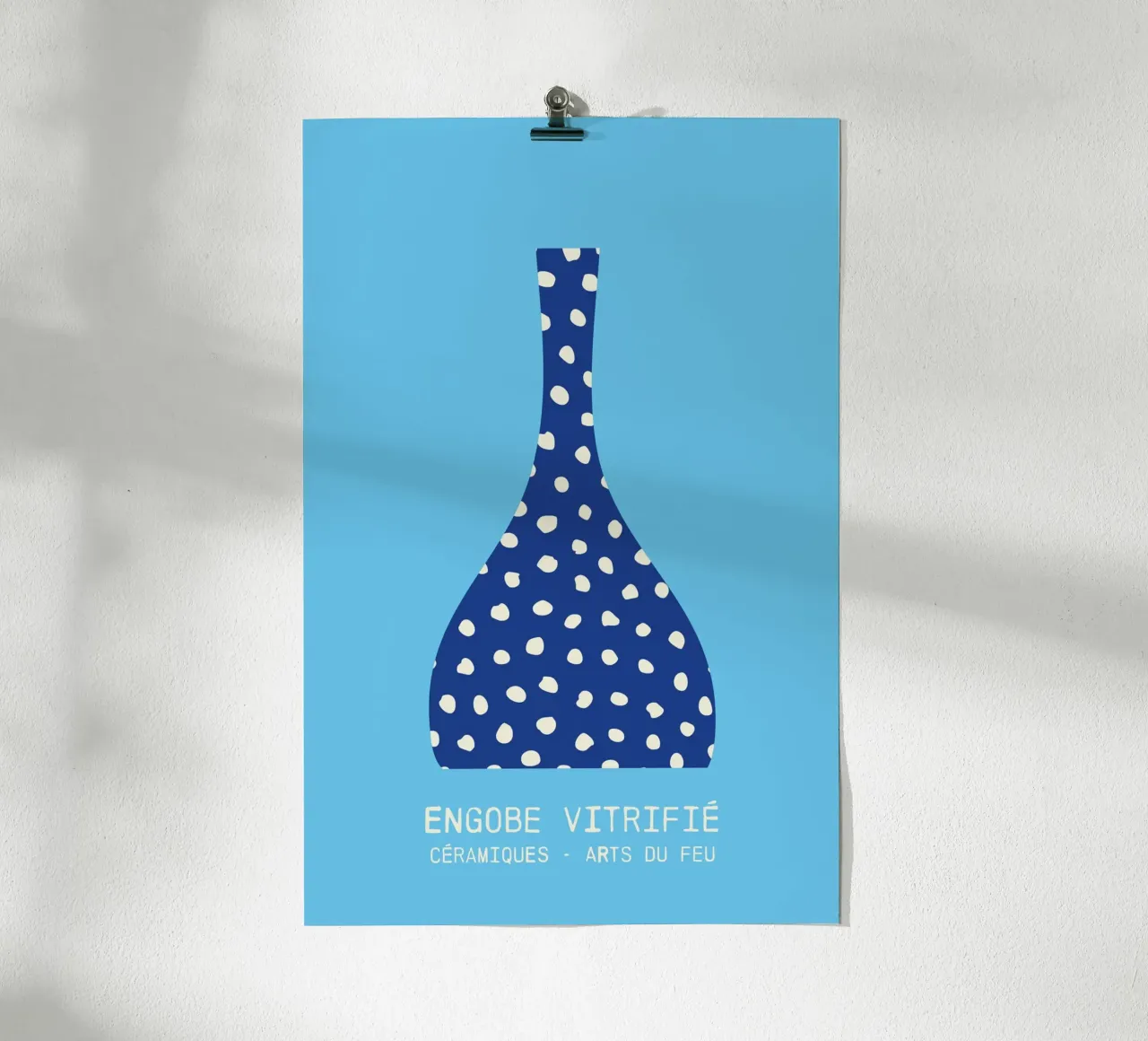collection céramiques - engobe vitrifié poster da STUDIO 4H37